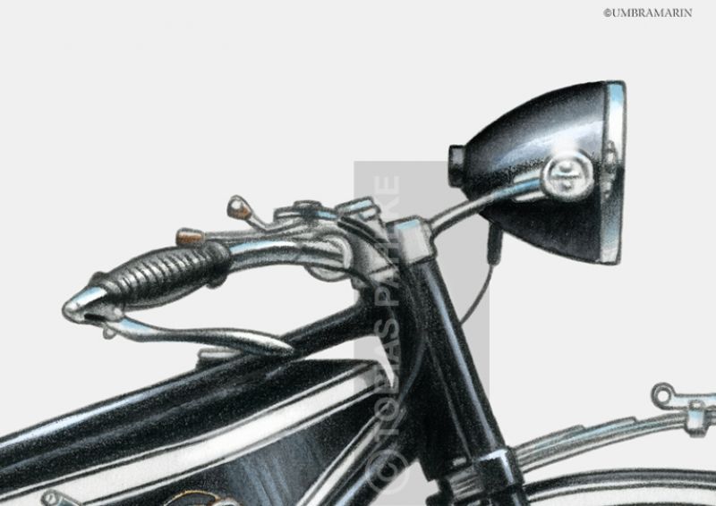 Motorcycle R32 - detail 1