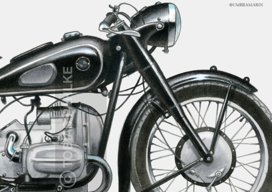 Motorcycle R5 - detail 1