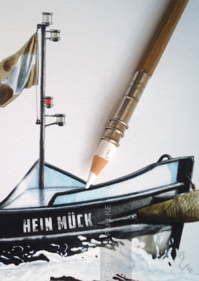 Mooring Tug - Hamburg harbor