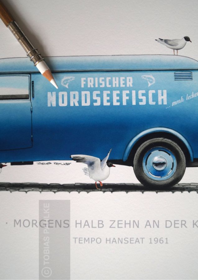 Fishmonger North Sea with Tempo Hanseat