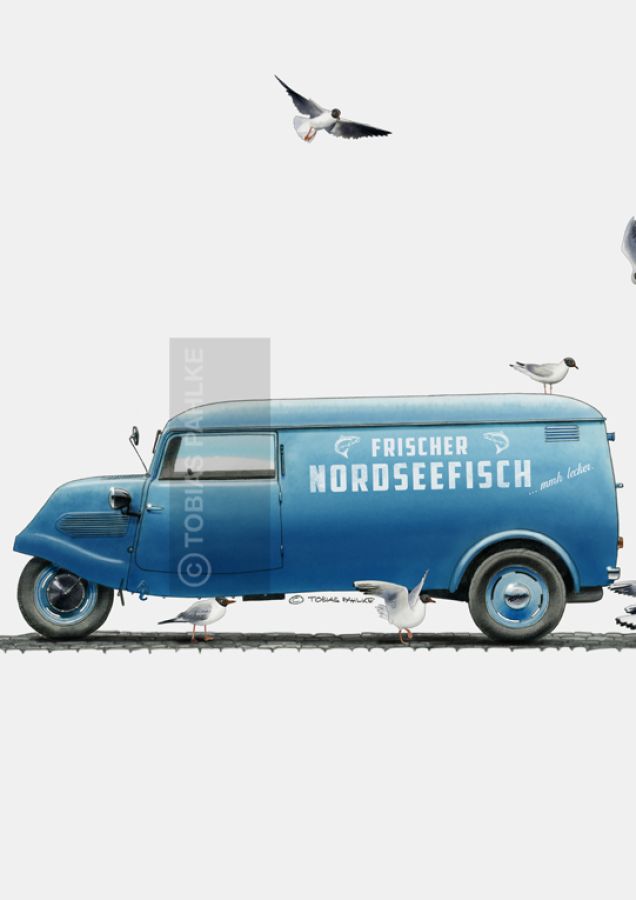 Fishmonger North Sea with Tempo Hanseat