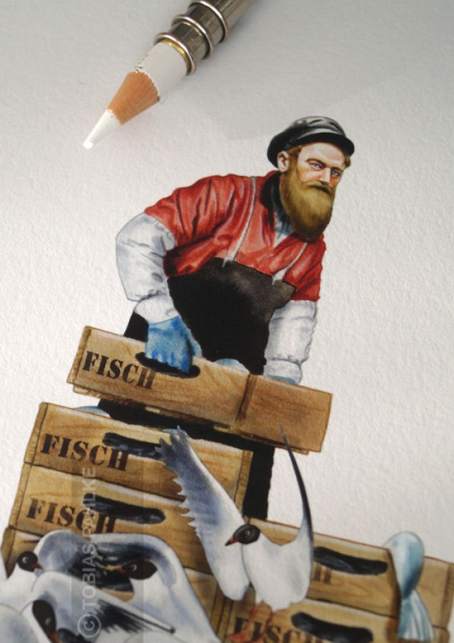 Fishmonger North Sea with Tempo Hanseat