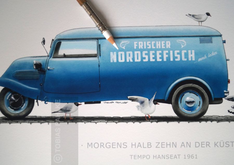 Fischhändler Nordsee mit Tempo Hanseat 5