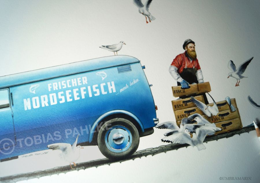 Fishmonger North Sea with Tempo Hanseat